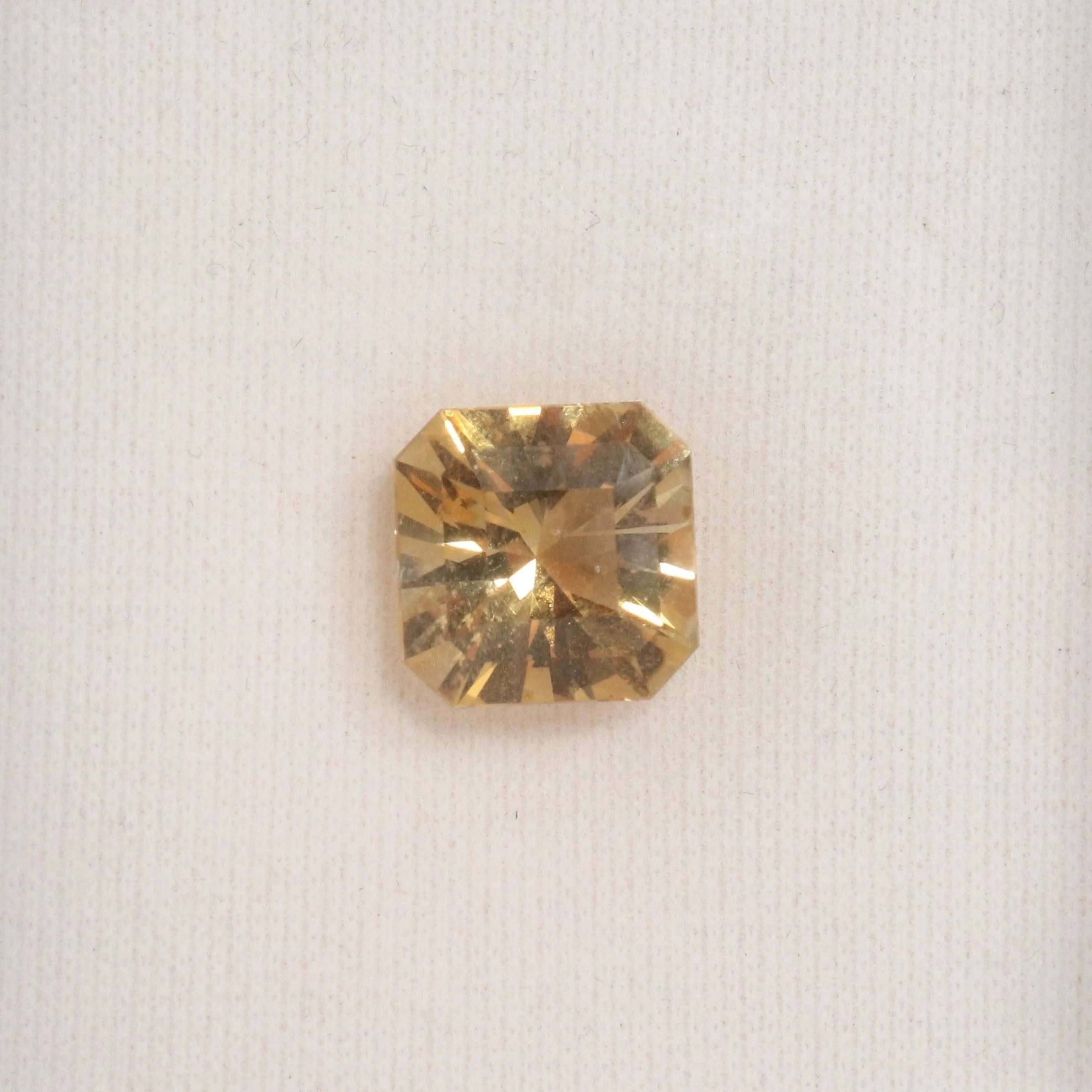 4.37ct  Octagon Citrine Stone