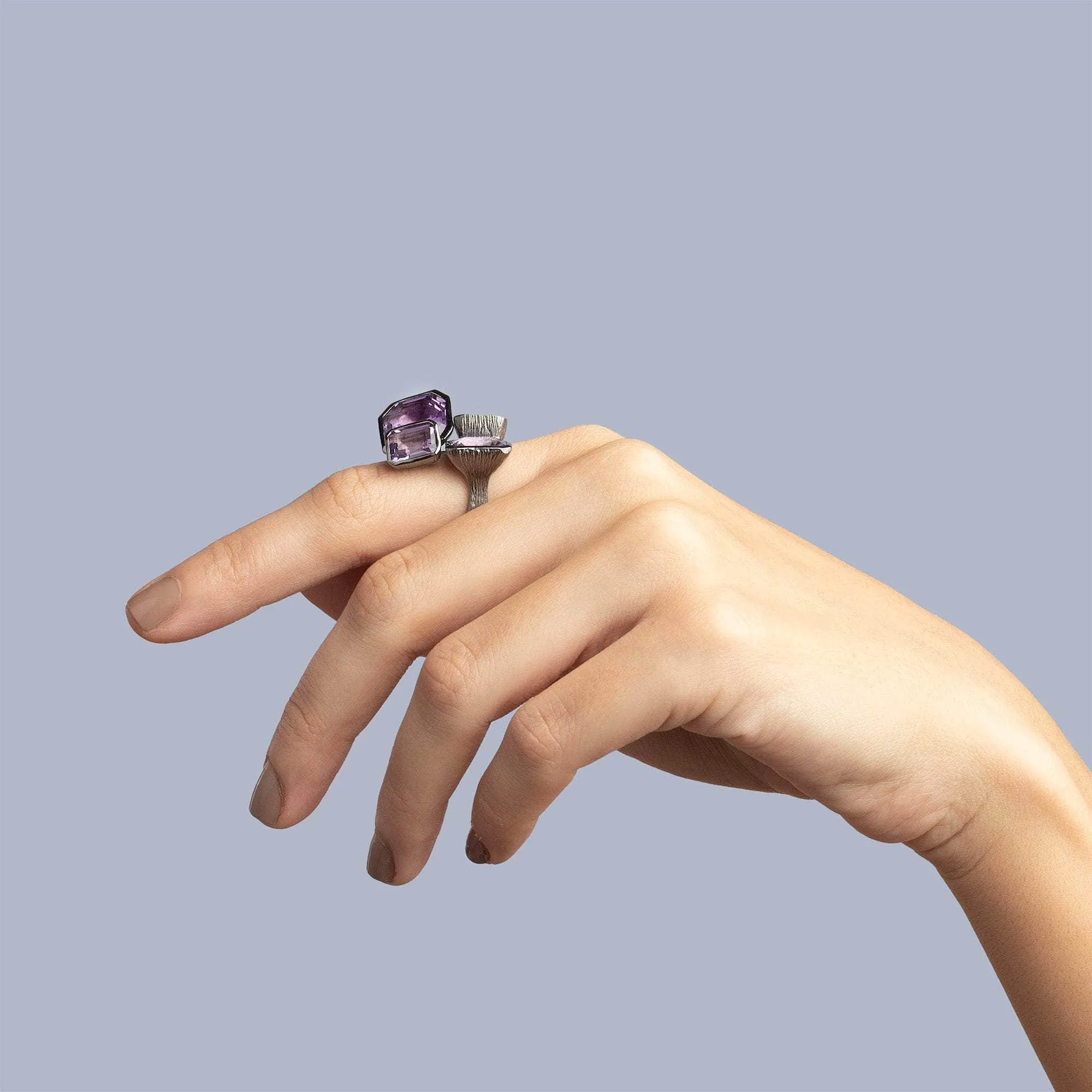 Acan Amethyst Ring