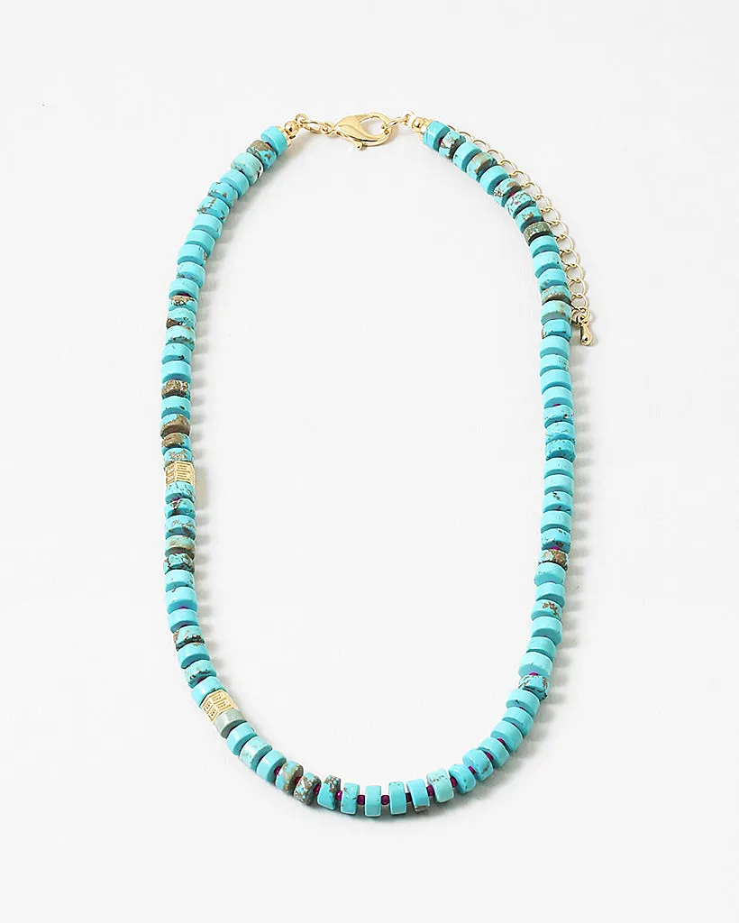 All you Need is Love Gemstone Turquoise Necklace