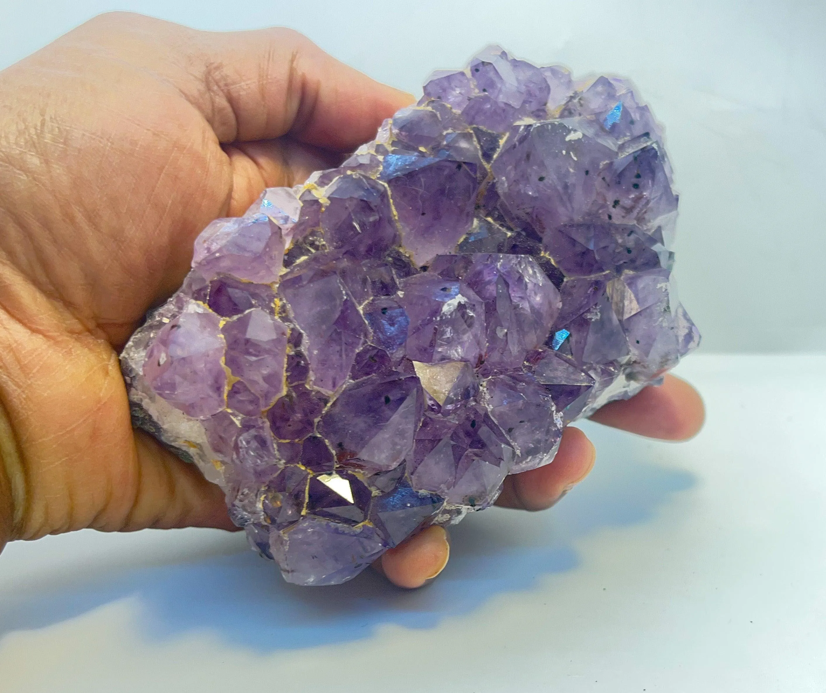 Amethyst Druzy Crystal Quartz 703gms