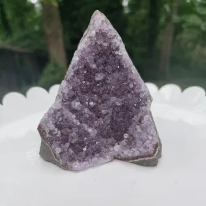 Amethyst Geode Free Form, Cut Base (#12)