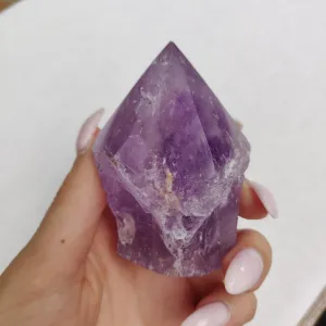 Amethyst Point, Polished Point with Rough Base (#12)