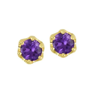 Amethyst Studs