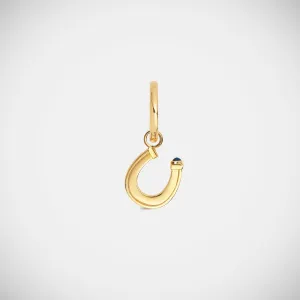 Baby charm Horseshoe earring