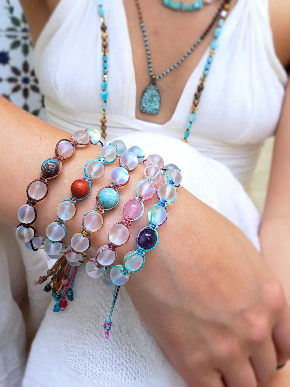 Chakra Bracelets - Intentional Chakra Stone Bracelet