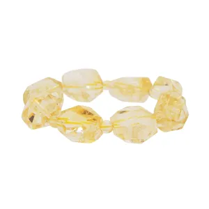 Citrine Faceted Tumble