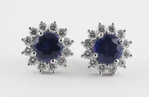 Daisy Sapphire Earrings