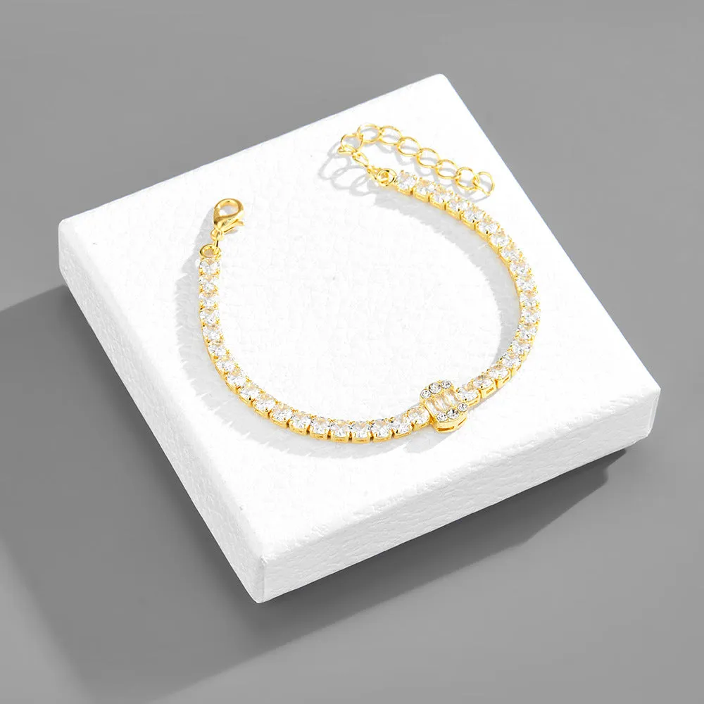 Elegant Zirconian Bracelet for Women