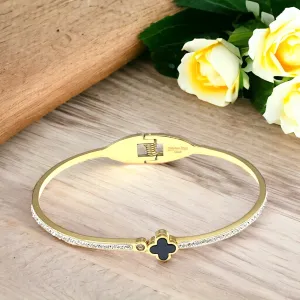 Gold Stainless Steel Bangle