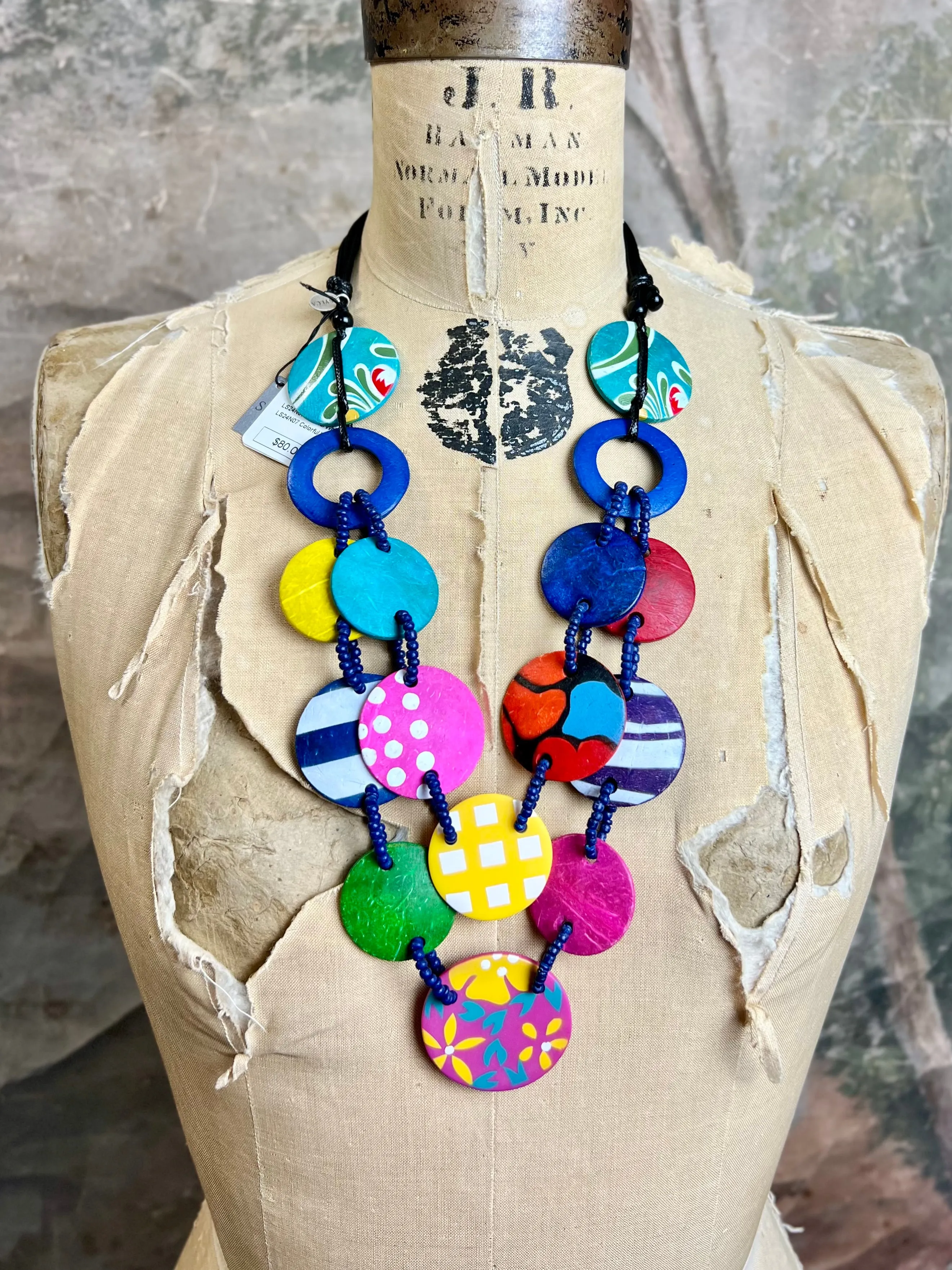 LS24N07 Colorful Whims Necklace