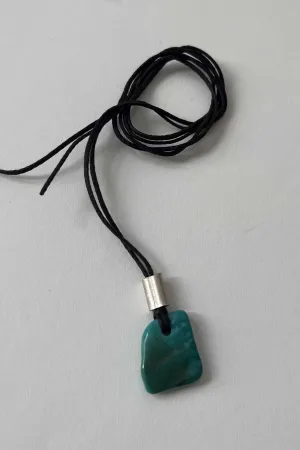 Matthew Swope - Turquoise Silver Necklace