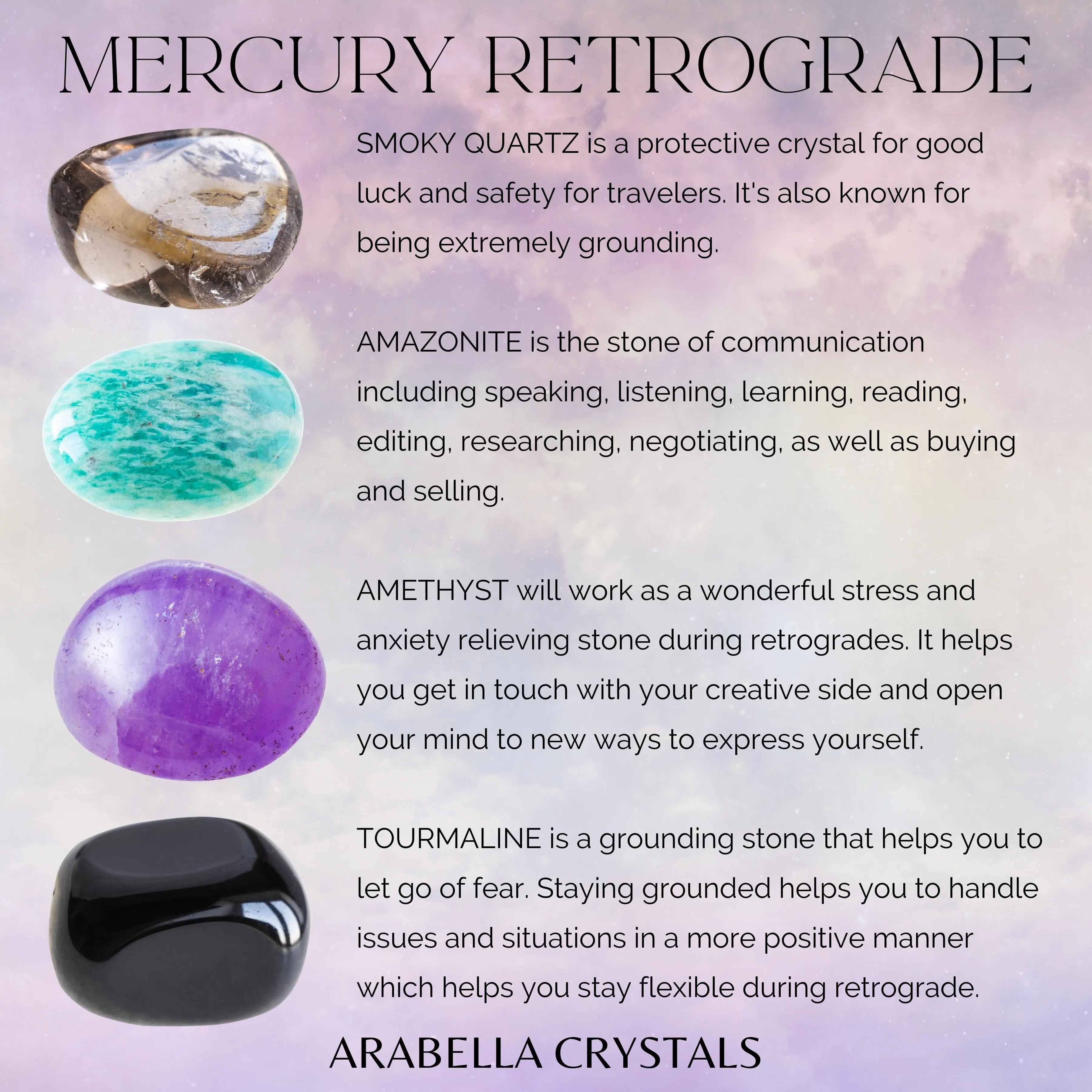 Mercury Retrograde Crystal Kit