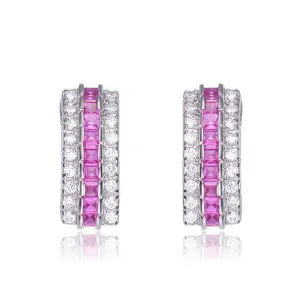 Monfort Malibu Pink Stud Earrings