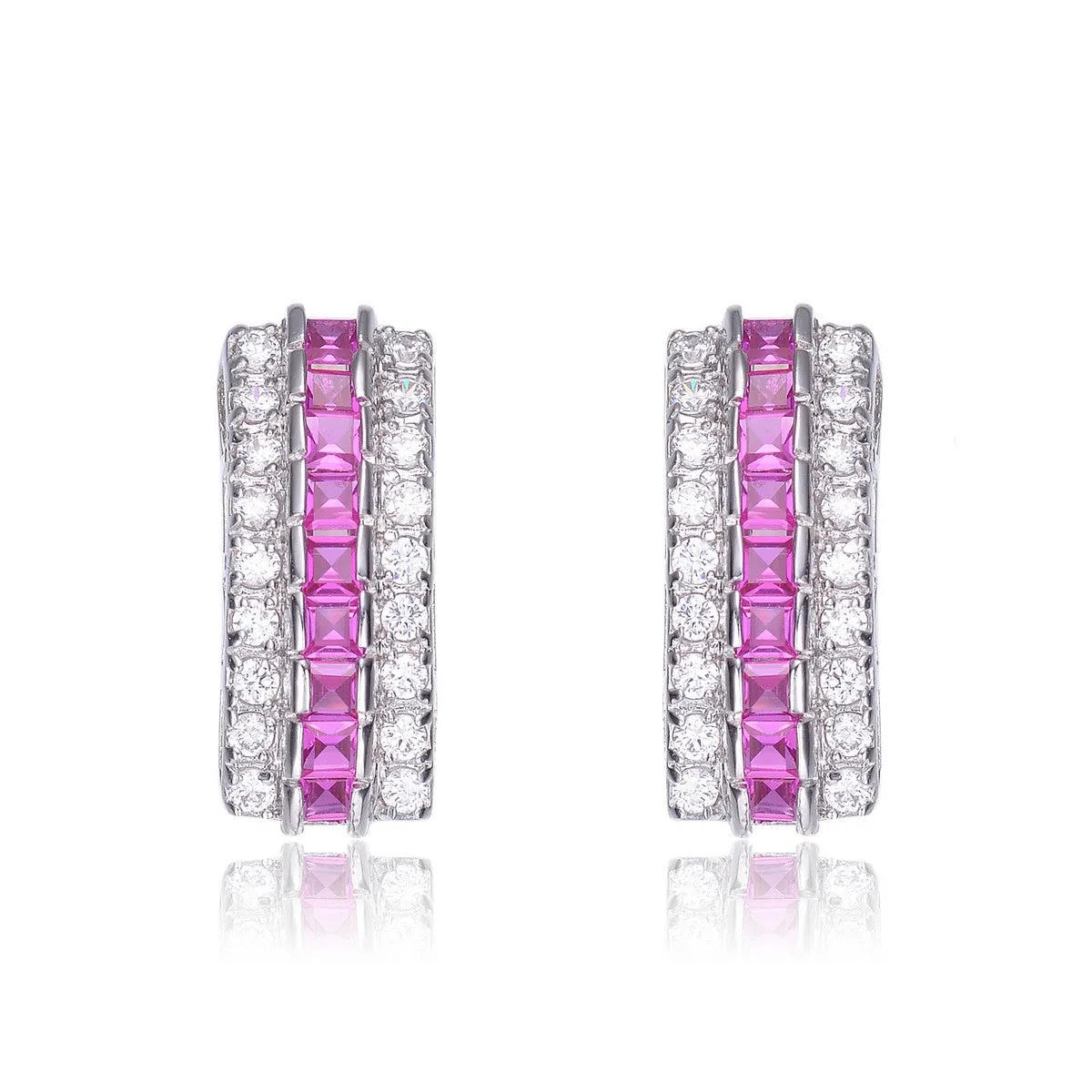 Monfort Malibu Pink Stud Earrings