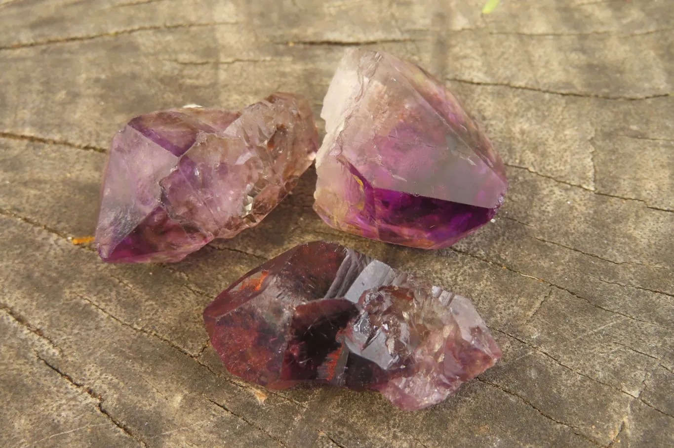 Natural Amethyst Quartz Crystals x 35 From Chiredzi, Zimbabwe