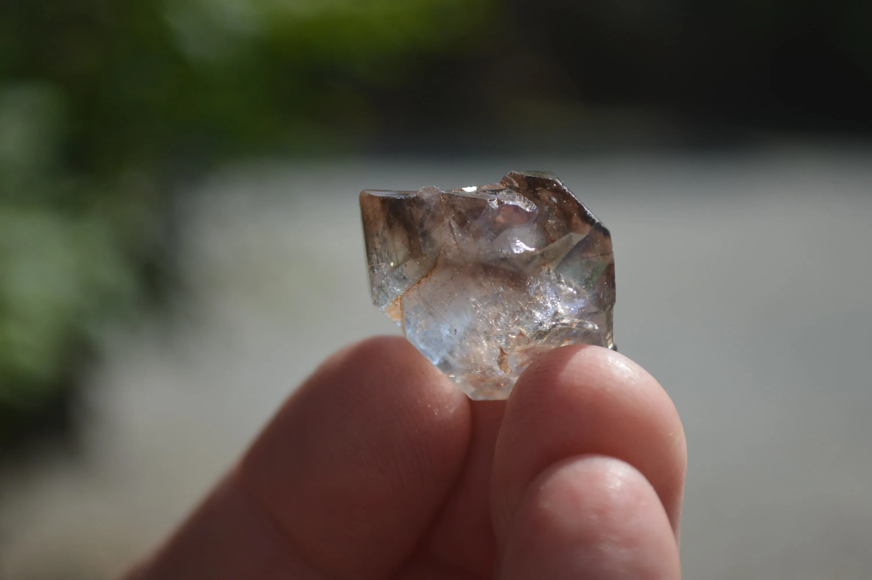 Natural Smokey Window Amethyst Crystals x 70 From Chiredzi, Zimbabwe