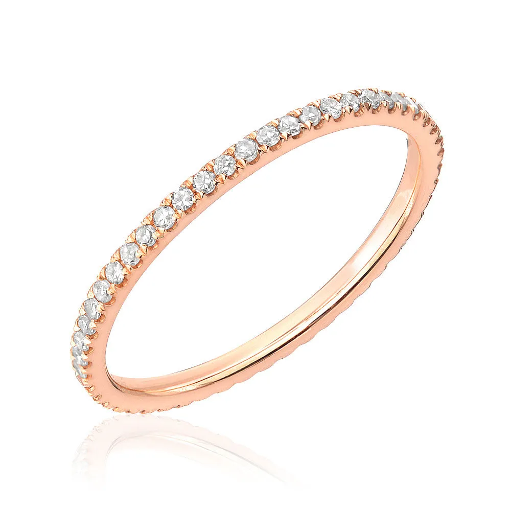 Pave Eternity Band