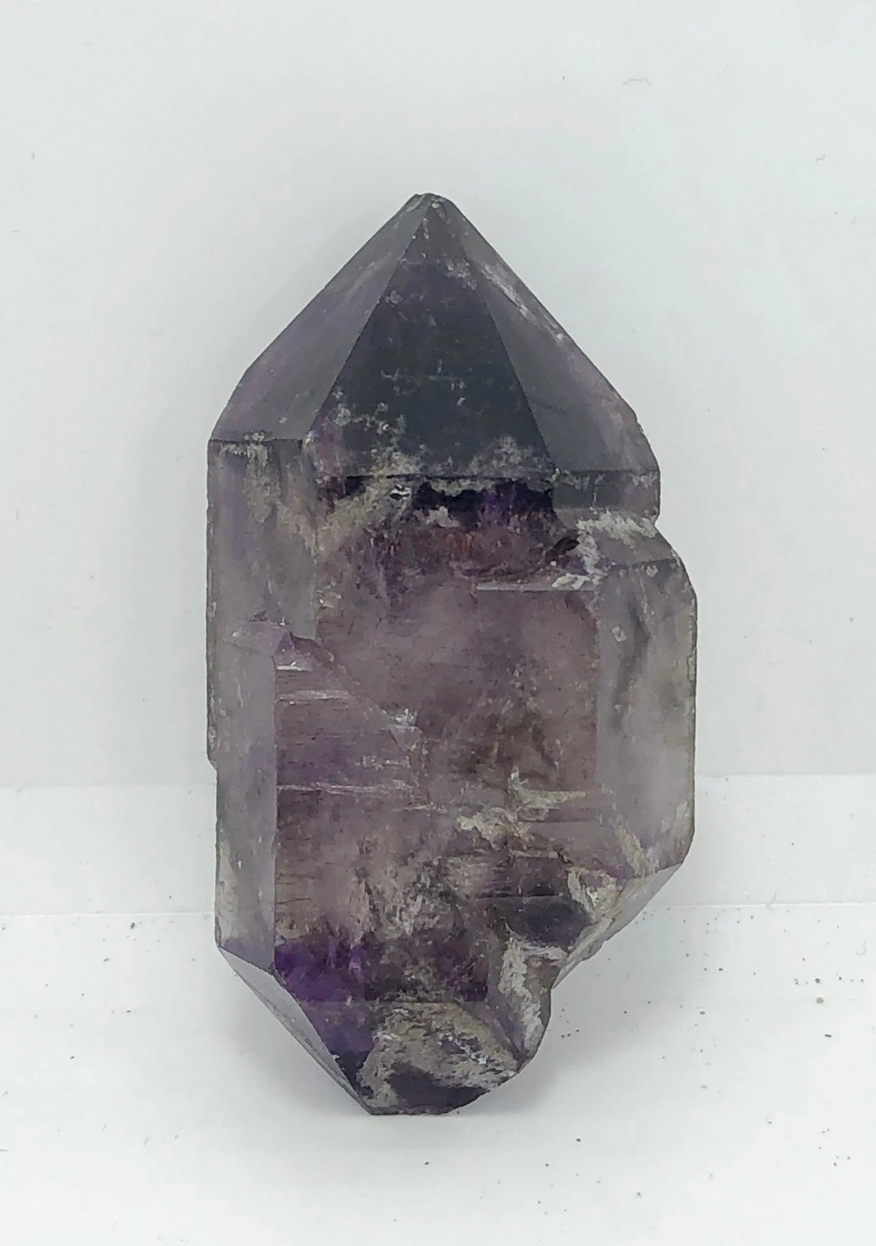 Shangaan Amethyst Double Terminated Enhydro Crystal 2.75"