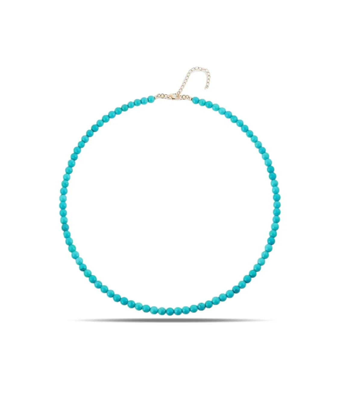 Togo Turquoise Beaded Choker