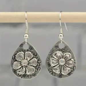 Vintage Floral Earrings at Bling & Bloom's Boutique | 3D Flower Earrings