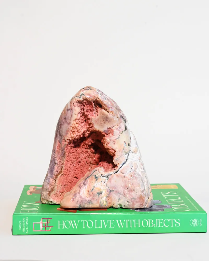 XXL Rare Pink Amethyst Geode 9.2lbs